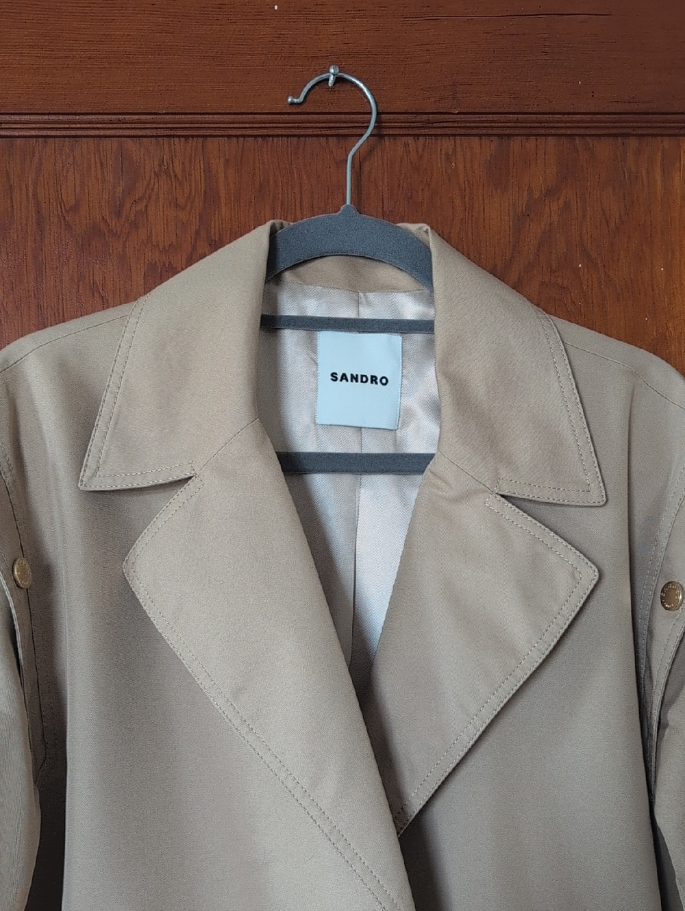 Sandro Trench Coat - Picture 2 of 15